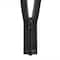 YKK 36" Black #5 Plastic Vislon Open End Zipper